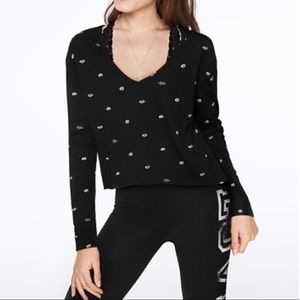 Victoria's Secret PINK Long Sleeve Crop Top